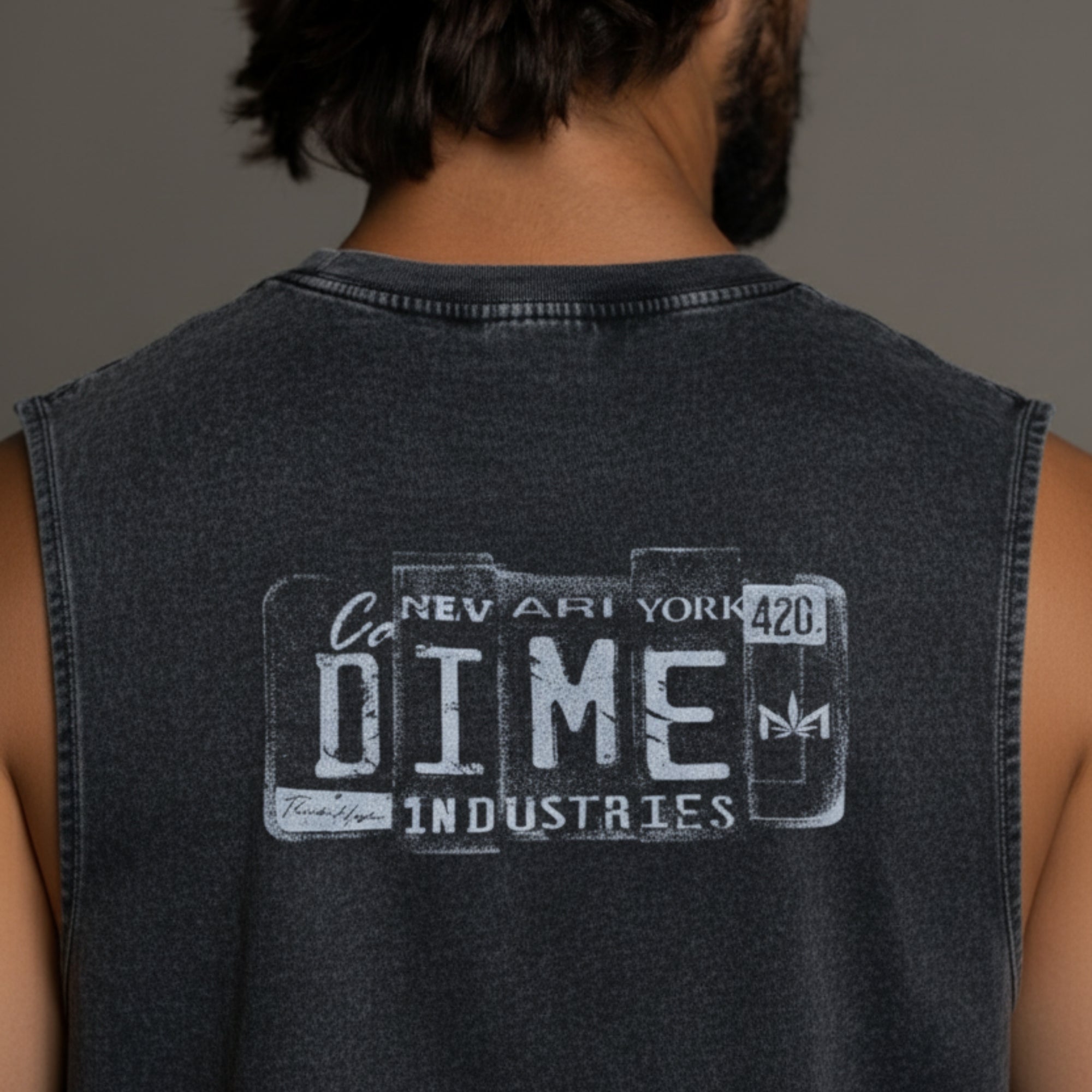 Route 420 Sleeveless Tee - Black